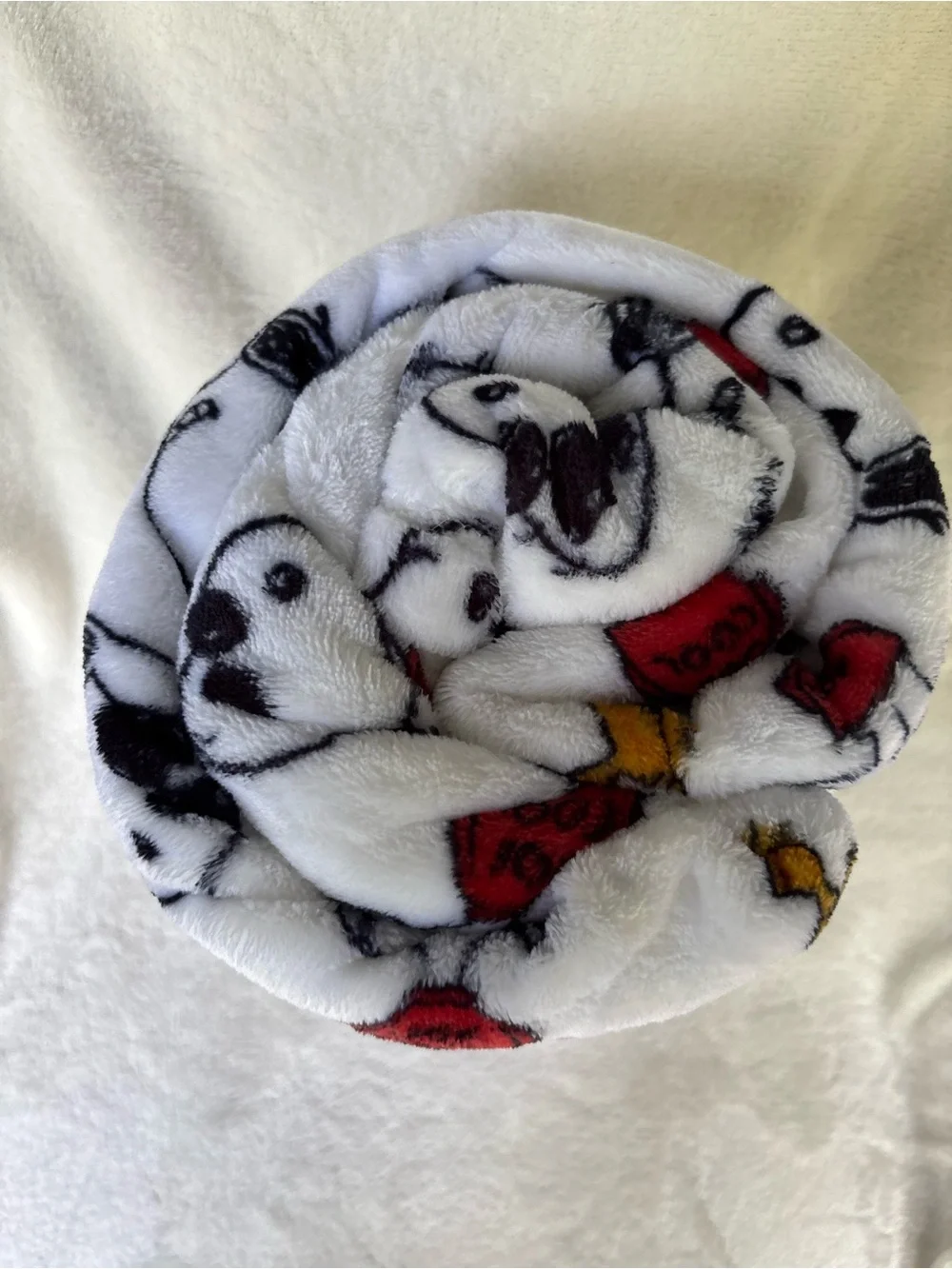 Peanuts Snoopy & Woodstock Plush Throw